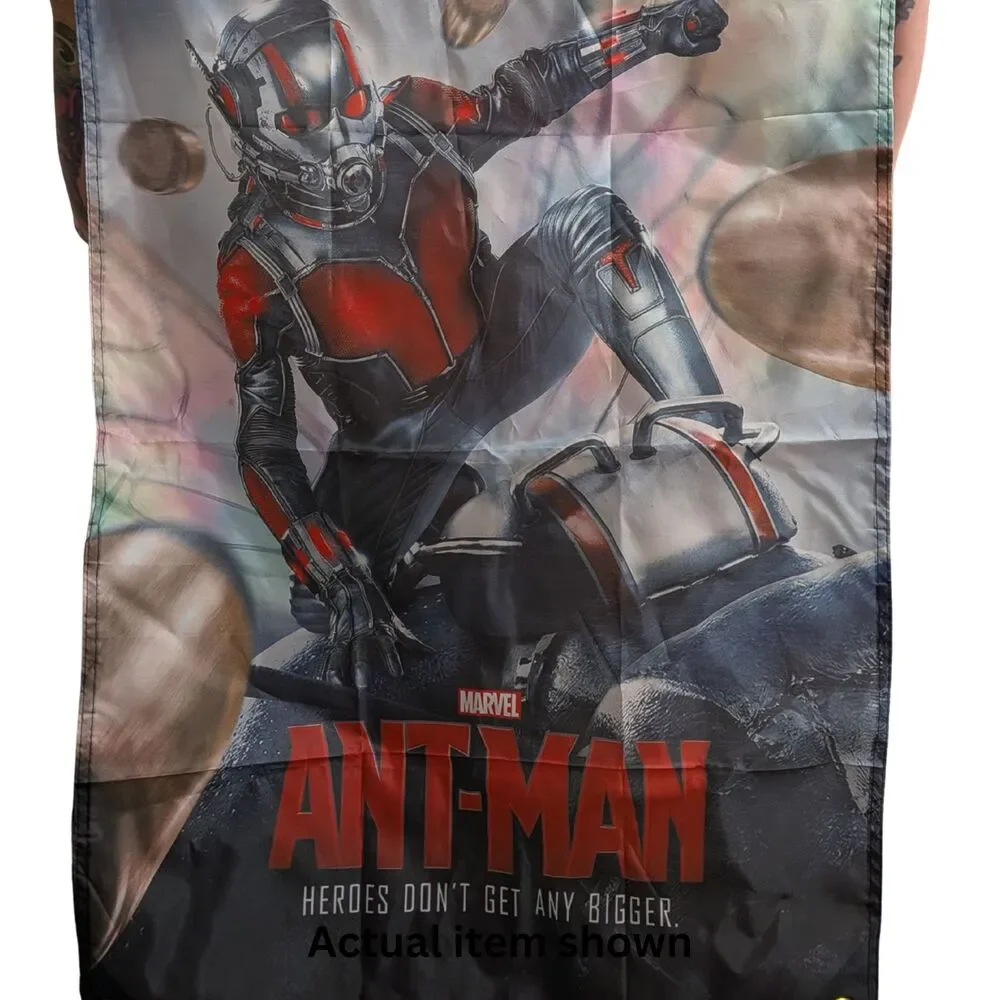 🐜 Marvel Ant-Man Movie Poster Flag Banner 2x3 ft Superhero Dorm Room Wall Decor